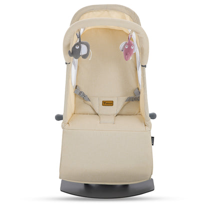 TEKNUM Baby Bouncer w/Grab Toys - Ivory