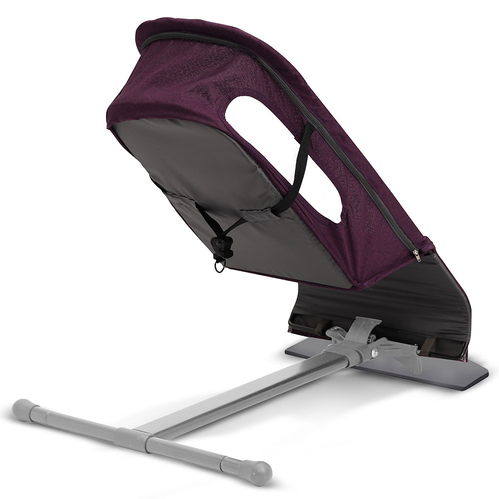 TEKNUM Baby Bouncer w/Grab Toys - Purple