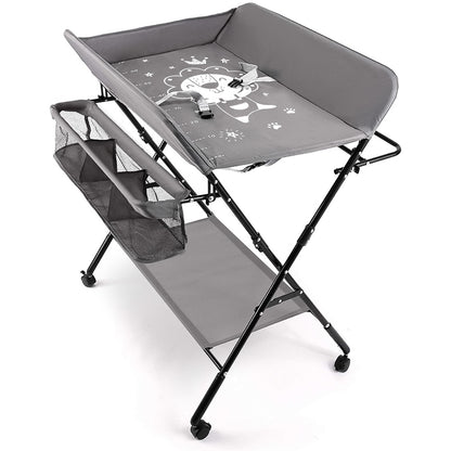 TEKNUM 4 - in - 1 Diaper Changing Table Organizer - Grey
