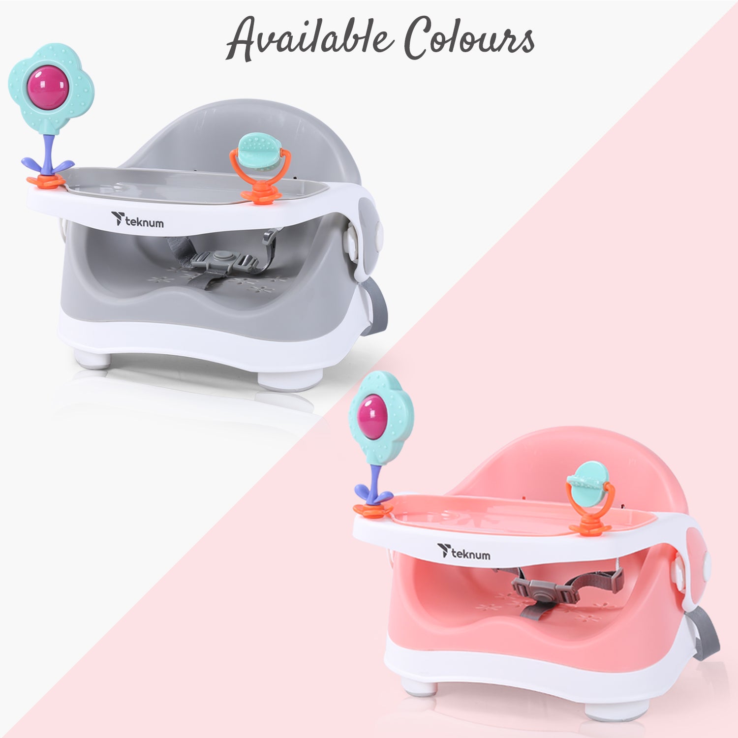 TEKNUM Portable Booster Chair - Grey