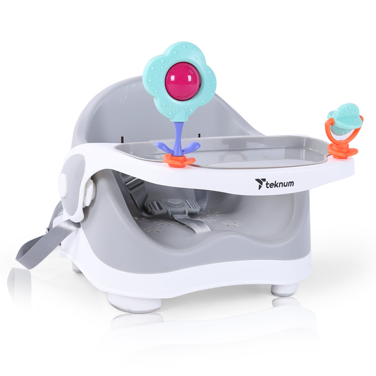 TEKNUM Portable Booster Chair - Grey