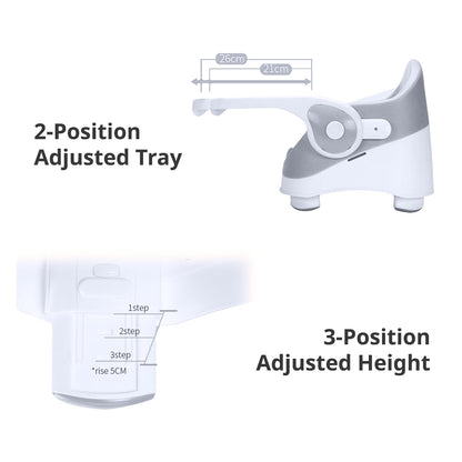 TEKNUM Portable Booster Chair - Grey