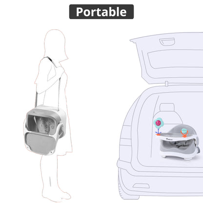 TEKNUM Portable Booster Chair - Grey