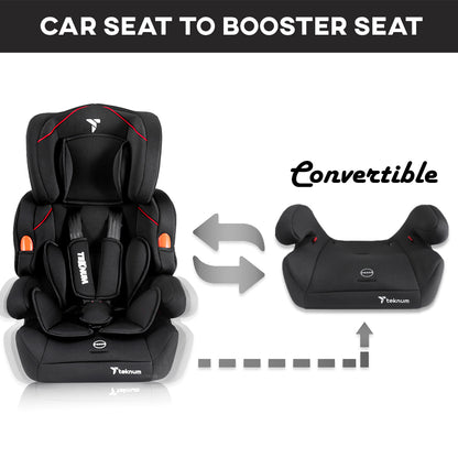 TEKNUM Nova Car Seat 9mnth - 12yrs Black