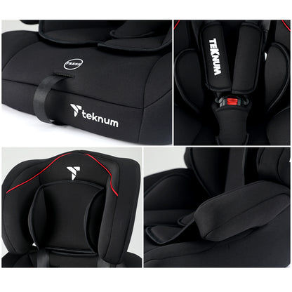 TEKNUM Nova Car Seat 9mnth - 12yrs Black
