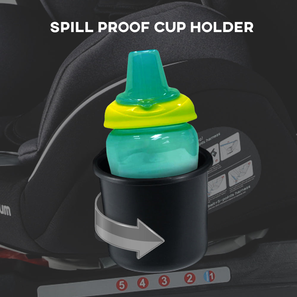 TEKNUM Evolve 360 Car Seat 0 - 12yrs Grey