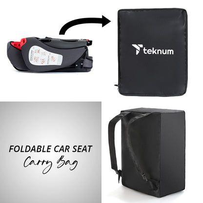 TEKNUM Pack and Go Foldable Car Seat Grey
