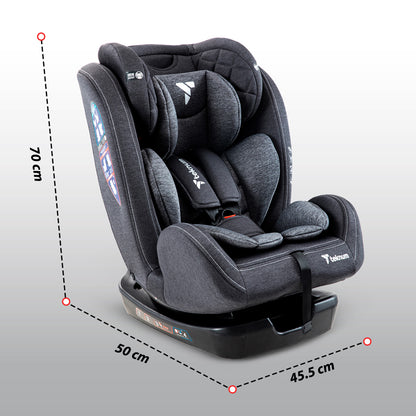 TEKNUM Evolve 2 Car Seat 0-12yrs - Dark Grey