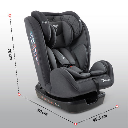 TEKNUM Evolve 2 Car Seat 0-12yrs - Grey