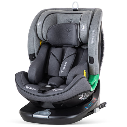 TEKNUM Evolve Prime iSize Car Seat with Isofix - Grey