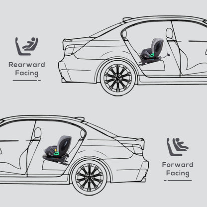 TEKNUM Evolve Prime iSize Car Seat with Isofix - Grey