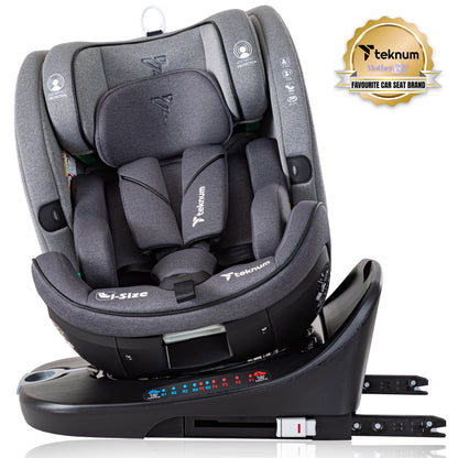 TEKNUM Evolve Prime iSize Car Seat with Isofix - Grey