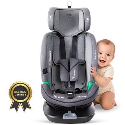 TEKNUM Evolve Prime iSize Car Seat with Isofix - Grey