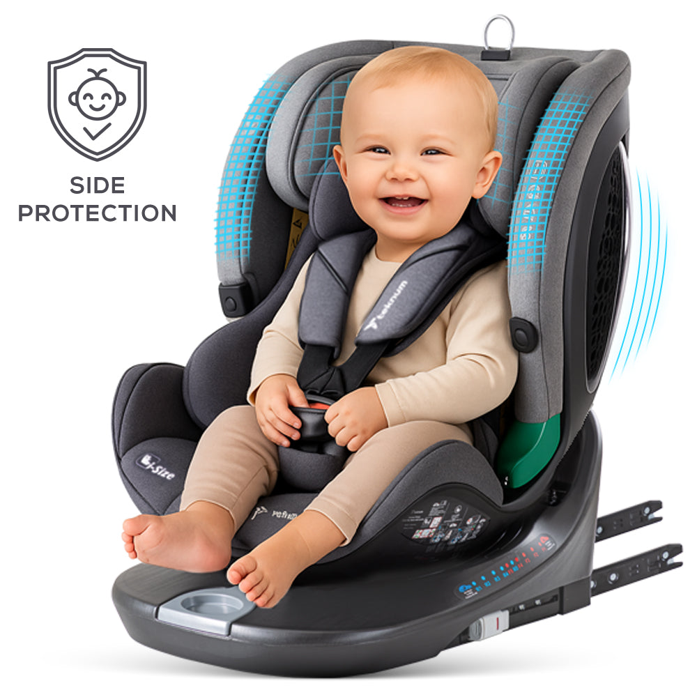 TEKNUM Evolve Prime iSize Car Seat with Isofix - Grey