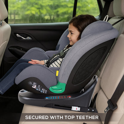 TEKNUM Evolve Prime iSize Car Seat with Isofix - Grey