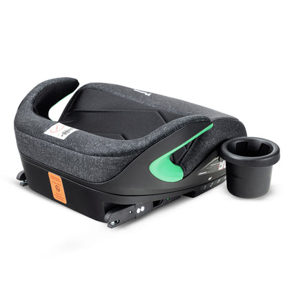 TEKNUM Car Seat I-Size Booster with 4 Reclining Mode & Isofix - Grey