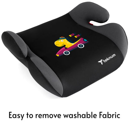 TEKNUM Dinosaur Car Seat Booster - Grey