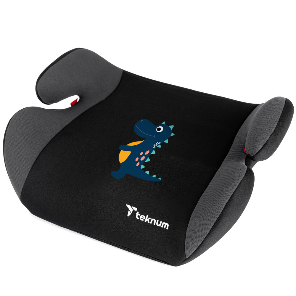 TEKNUM Happy Dinosaur Car Seat Booster - Grey