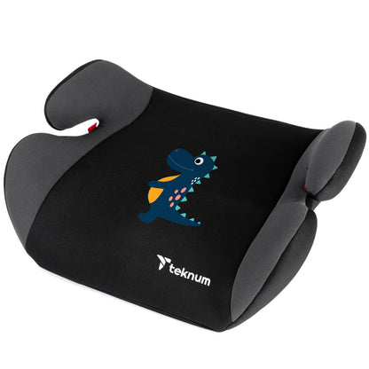 TEKNUM Happy Dinosaur Car Seat Booster - Grey