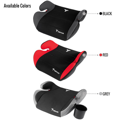 TEKNUM Car Seat Booster Pluto 4 - 12yrs Black