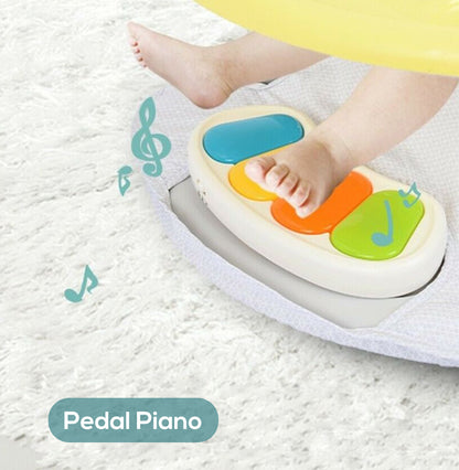 TEKNUM 2 - IN - 1 Dining Chair/Toddler Play Seat W/Pedal Piano - Butterfly