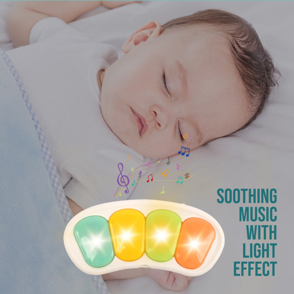 TEKNUM 2 - IN - 1 Dining Chair/Toddler Play Seat W/Pedal Piano - Zebra