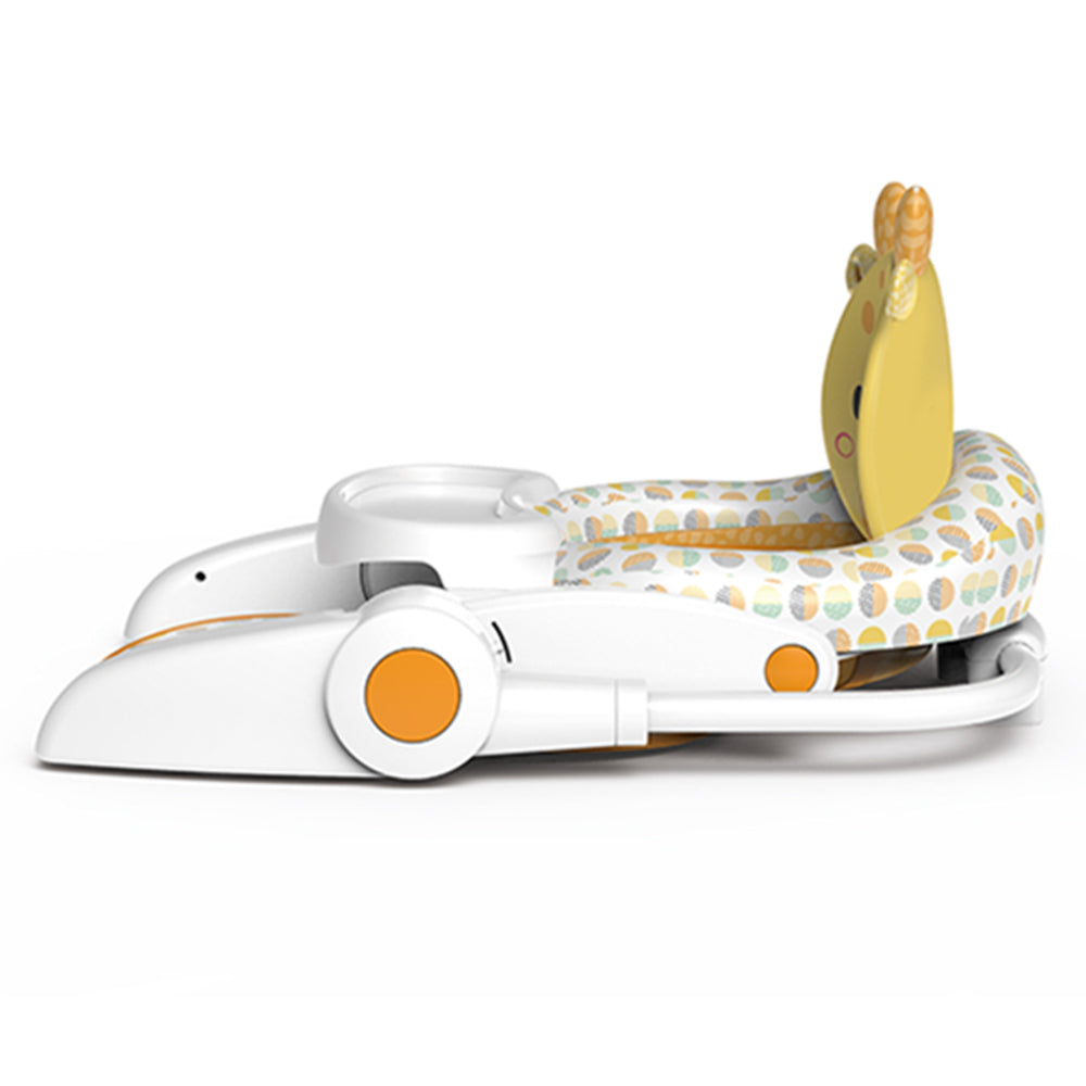 TEKNUM Baby Portable Dining Feeding Chair and Recliner Activity Chair - Giraffe