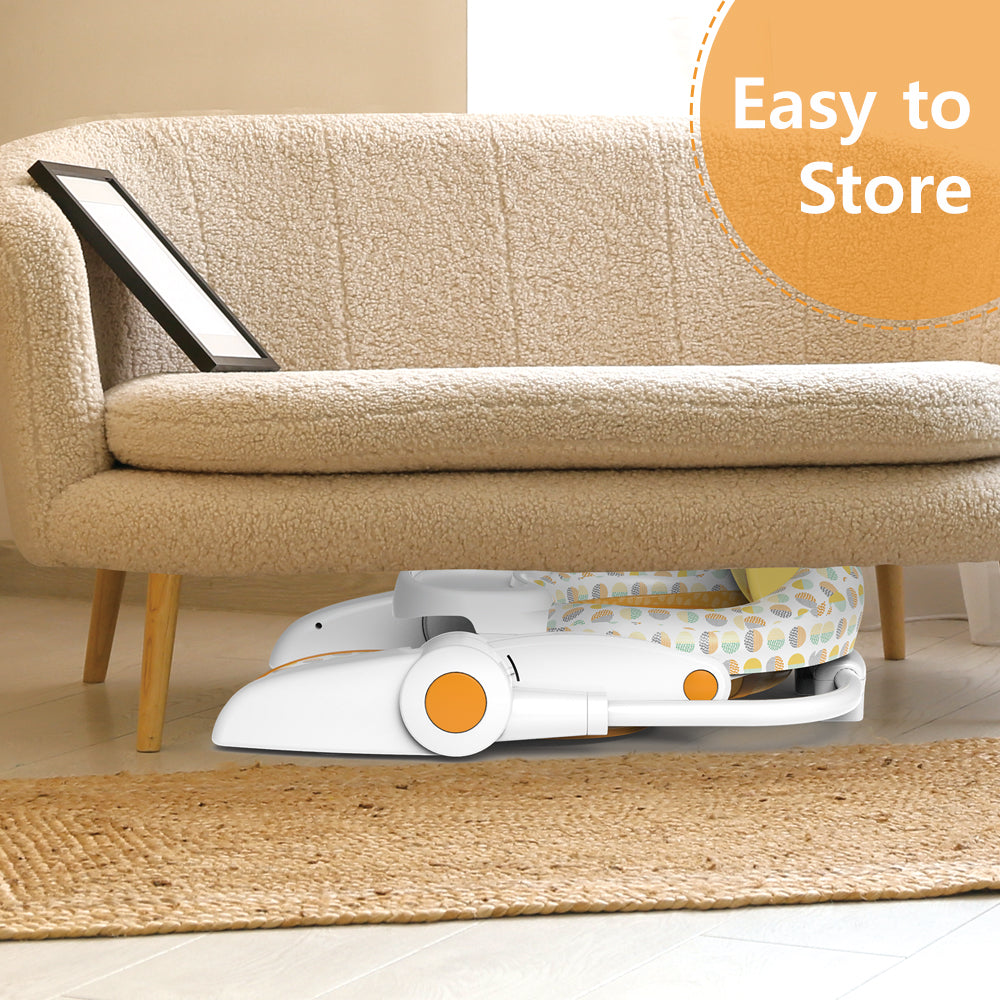 TEKNUM Baby Portable Dining Feeding Chair and Recliner Activity Chair - Giraffe