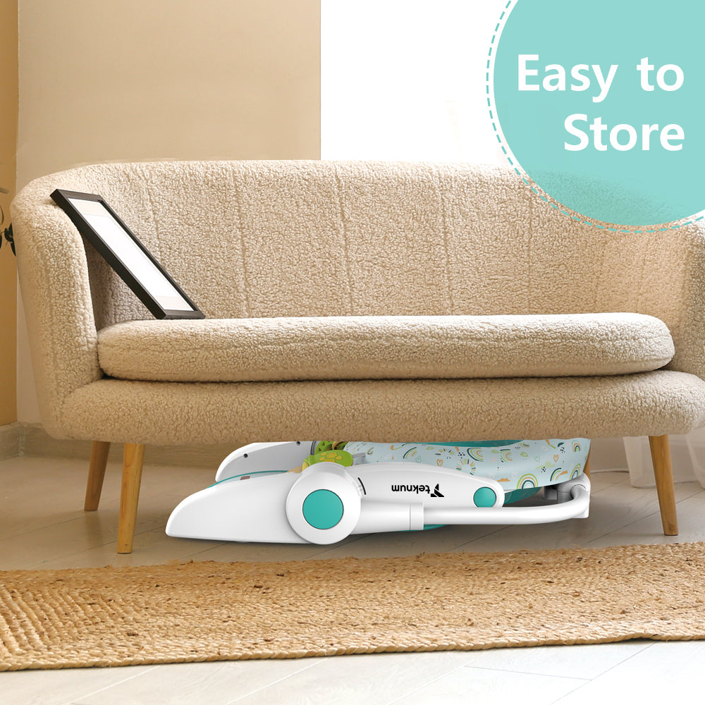 TEKNUM Baby Portable Dining Feeding Chair and Recliner Activity Chair - Green