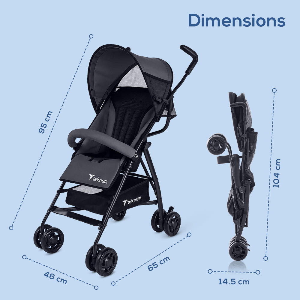 TEKNUM Eco Lite Stroller - Graphite