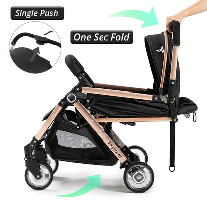 TEKNUM Explorer Travel Stroller - Black