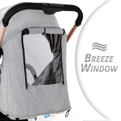 TEKNUM Explorer Travel Stroller - Grey