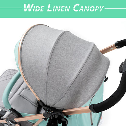 TEKNUM Explorer Travel Stroller - Mint Green