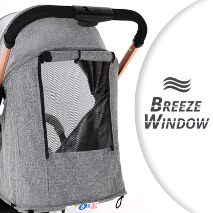 TEKNUM Explorer Travel Stroller - Melange Grey