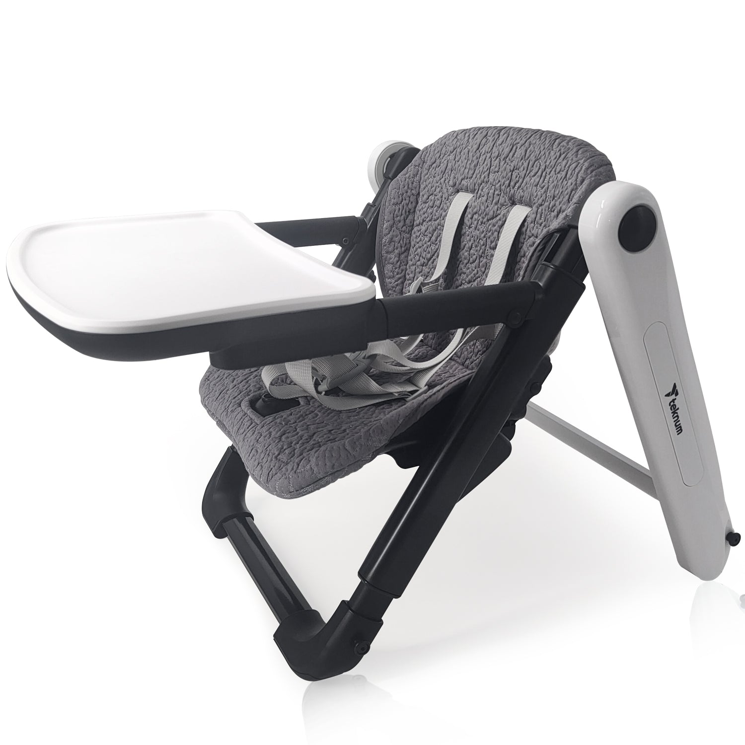 TEKNUM 3-IN-1 Kids Foldable Dining Booster Chair - Grey