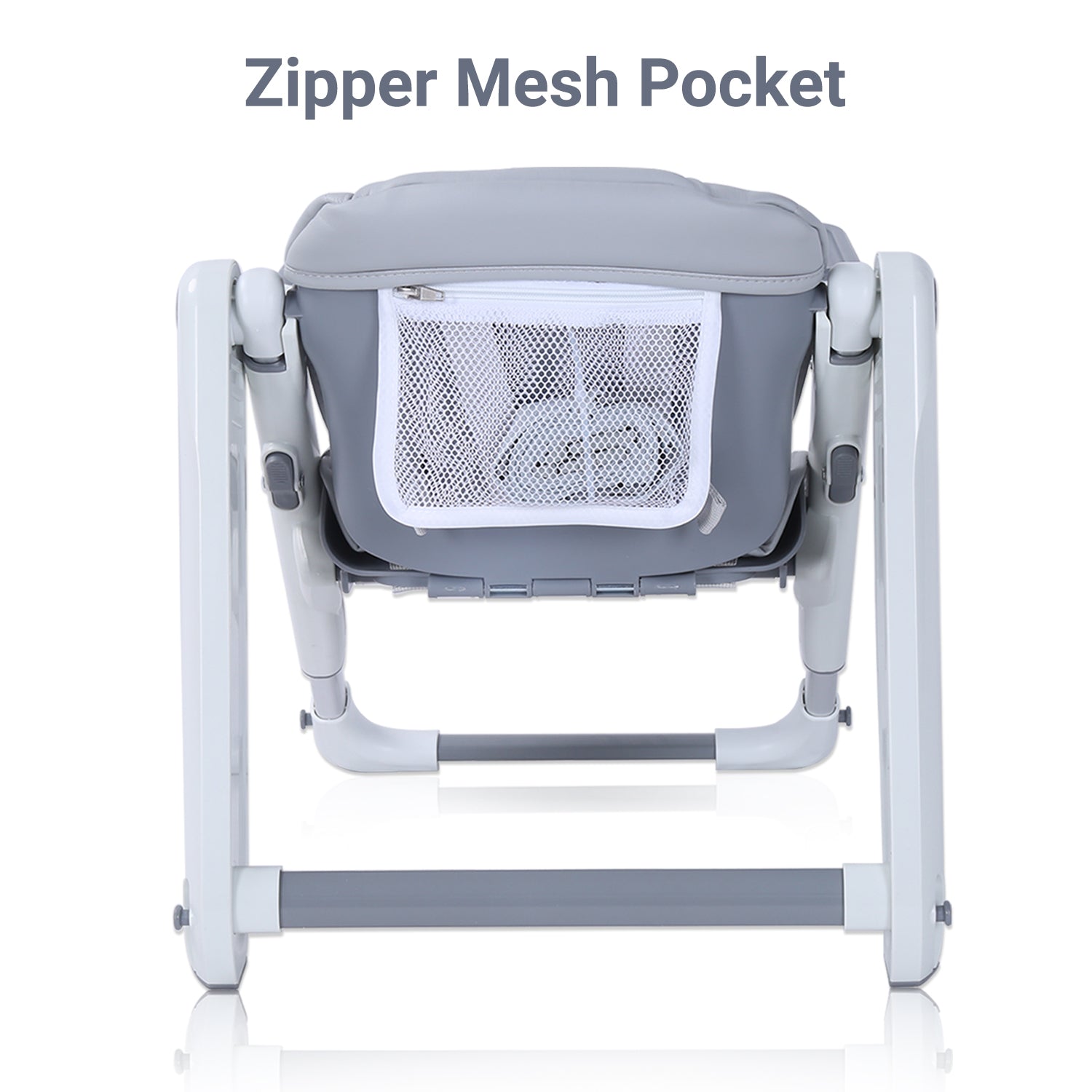 TEKNUM 3-IN-1 Kids Foldable Dining Booster Chair - Grey