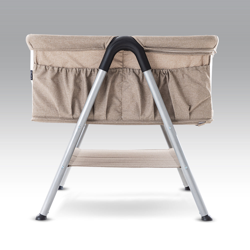 TEKNUM FELLOW 2 Twin Bedside Crib Bassinet - Ivory