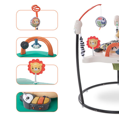 TEKNUM Baby Activity Jumper with Music and Toys - Blue