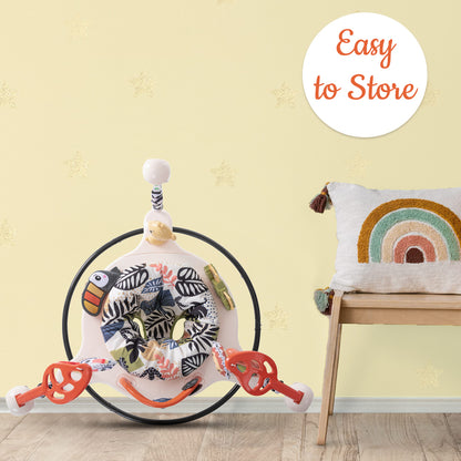 TEKNUM Baby Activity Jumper with Music and Toys - Blue