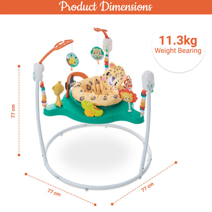 TEKNUM Baby Activity Jumper with Music and Toys - White