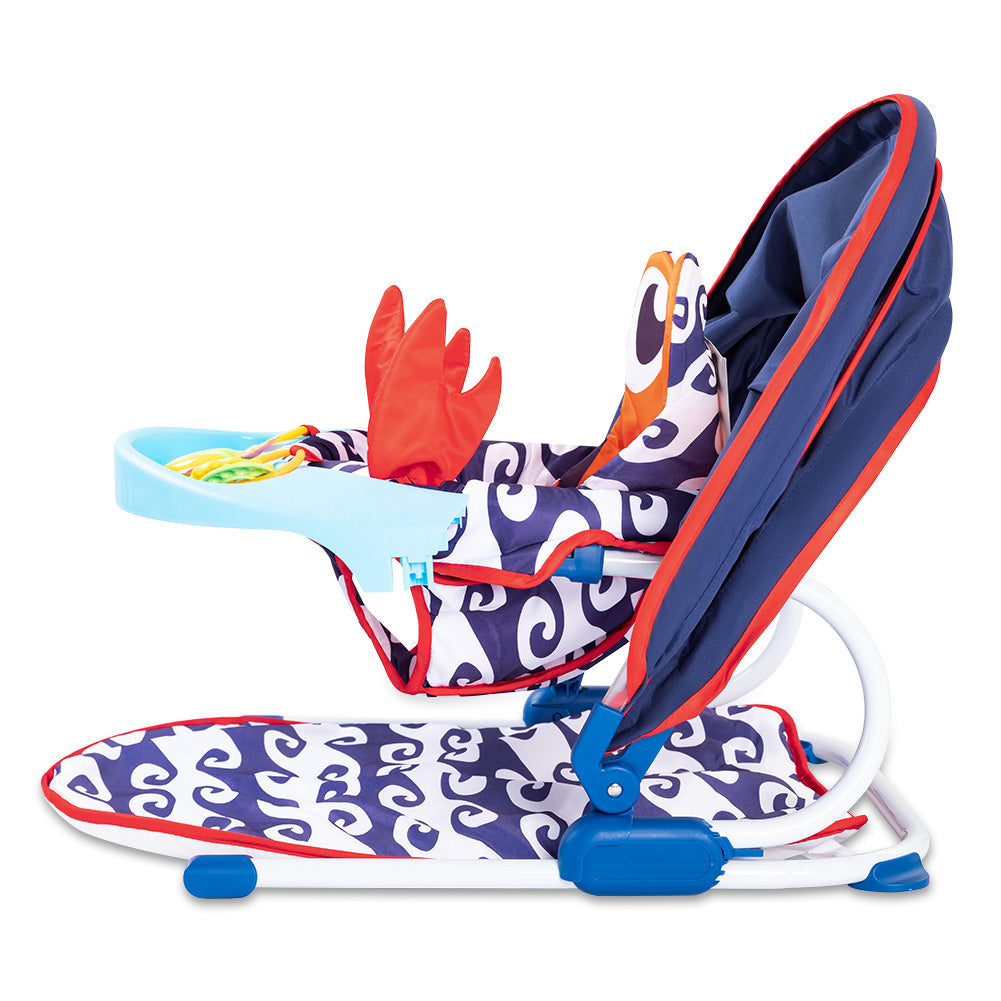 TEKNUM Baby Sit up support w/Feeding Tray - Blue