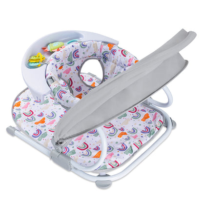 TEKNUM Baby Sit up support w/Feeding Tray - Grey
