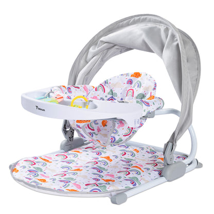TEKNUM Baby Sit up support w/Feeding Tray - Grey
