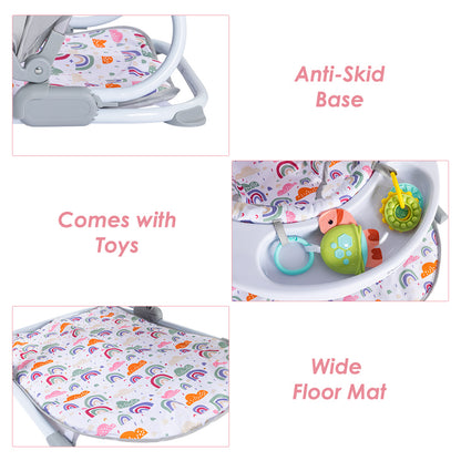 TEKNUM Baby Sit up support w/Feeding Tray - Grey