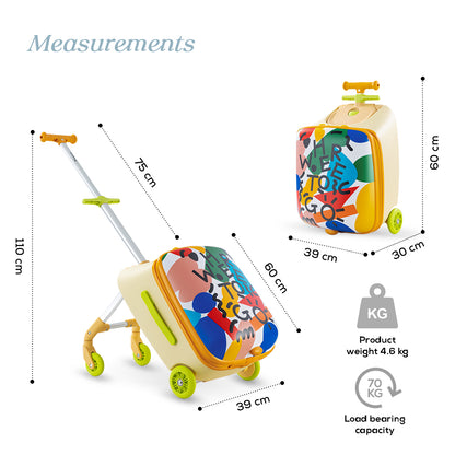 TEKNUM 3in1 Ride On Suitcase- Where to Go