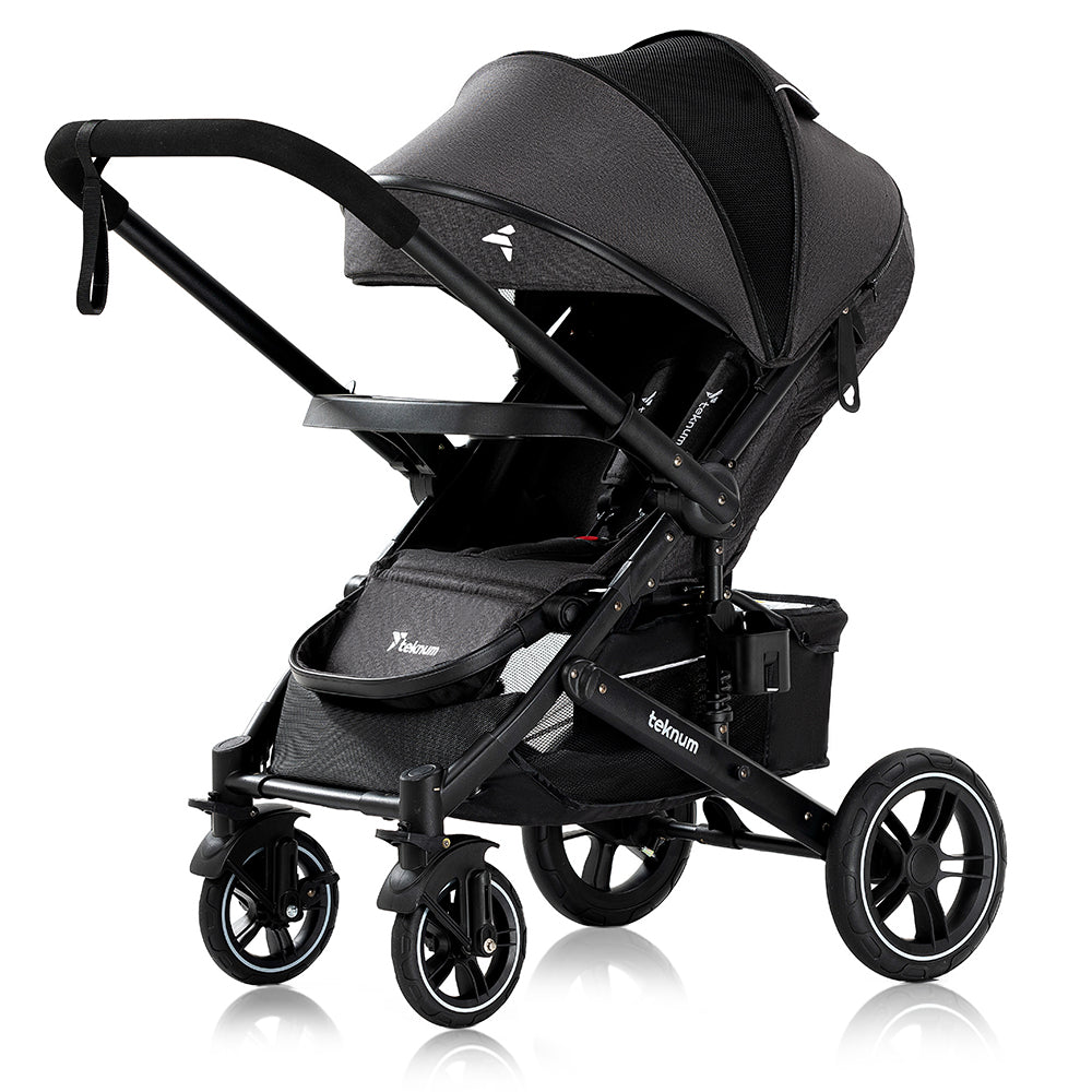 TEKNUM Reversible Moon Walk Stroller Black
