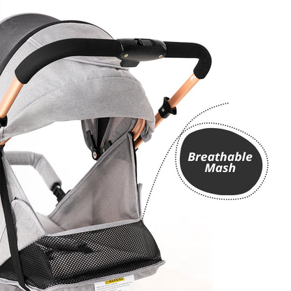 TEKNUM Reversible Trip Stroller Grey