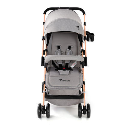 TEKNUM Reversible Trip Stroller Grey