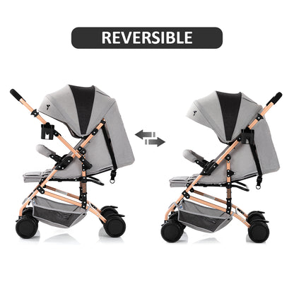 TEKNUM Reversible Trip Stroller Grey