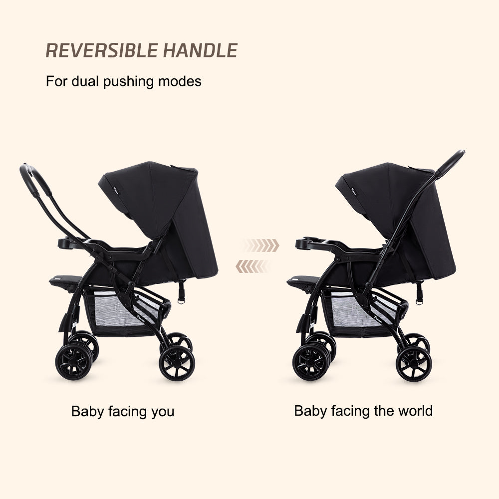 TEKNUM Look at Me Reversible 2 Stroller - Black